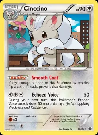 Cinccino Pokémon card #85