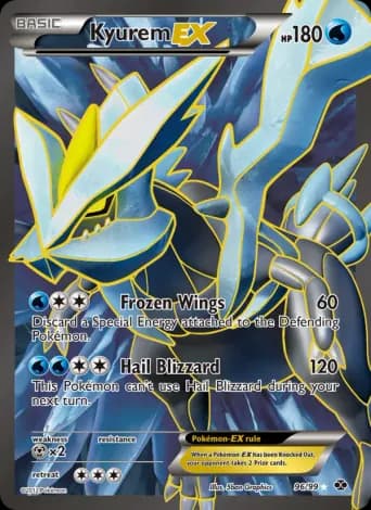 Kyurem-EX Pokémon card #96