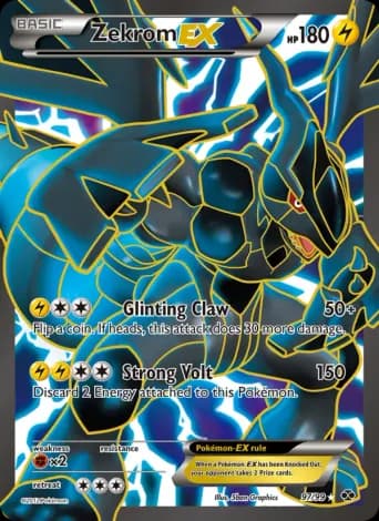Zekrom-EX Pokémon card #97