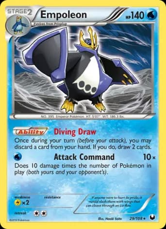 Empoleon Pokémon card #29