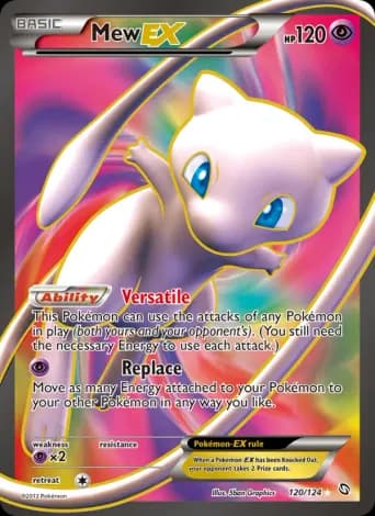 Mew-EX Pokémon card #120