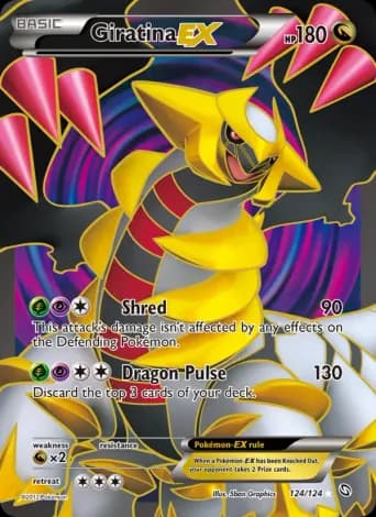 Giratina-EX Pokémon card #124
