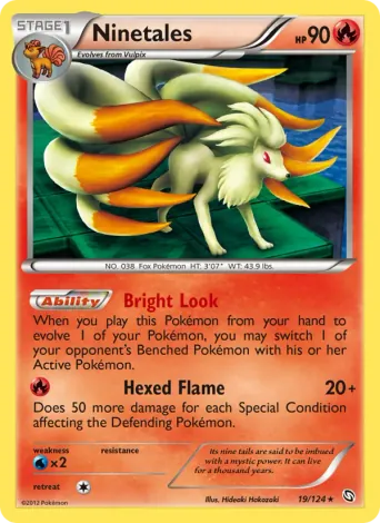 Ninetales Pokémon card #19