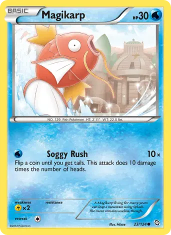 Magikarp Pokémon card #23