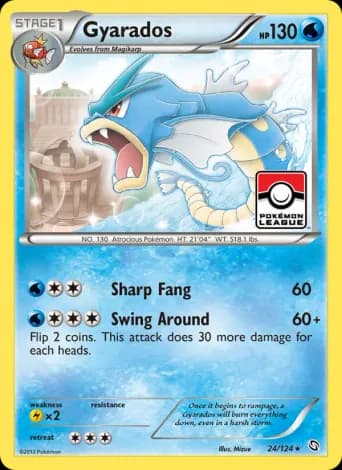 Gyarados Pokémon card #24