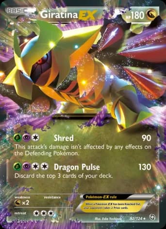 Giratina-EX Pokémon card #92