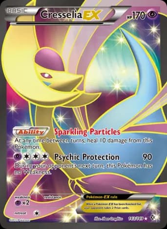 Cresselia-EX Pokémon card #143