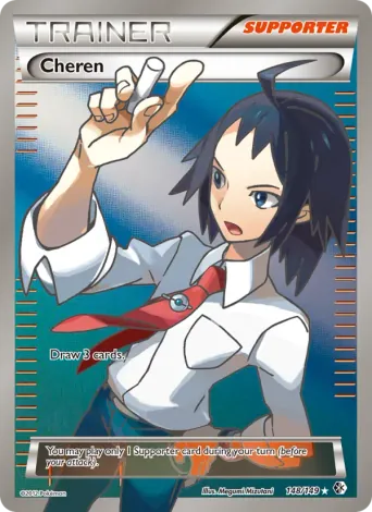 Cheren Pokémon card #148