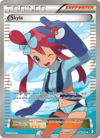 Skyla Pokémon card #149