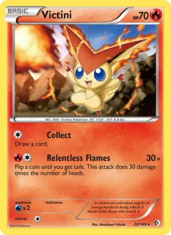 Victini Pokémon card #23
