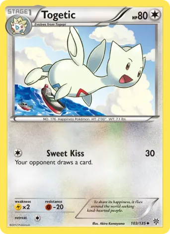 Togetic Pokémon card #103