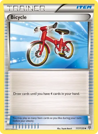 Bicycle Pokémon card #117
