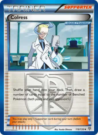 Colress Pokémon card #118