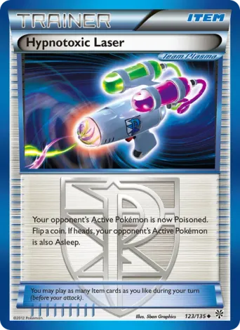 Hypnotoxic Laser Pokémon card #123