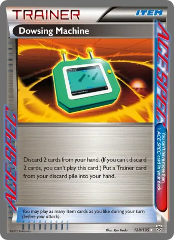 Dowsing Machine Pokémon card #128
