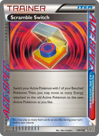 Scramble Switch Pokémon card #129