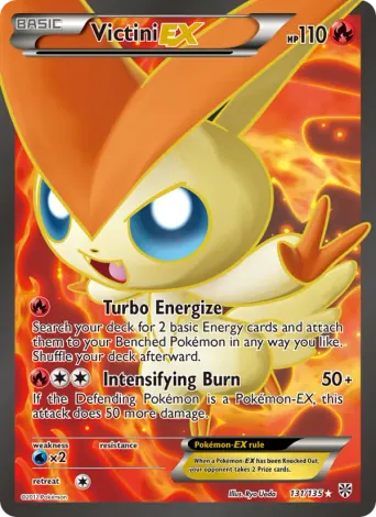 Victini-EX Pokémon card #131