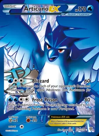 Articuno-EX Pokémon card #132
