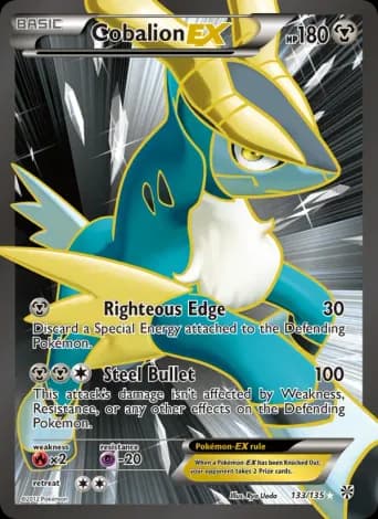 Cobalion-EX Pokémon card #133