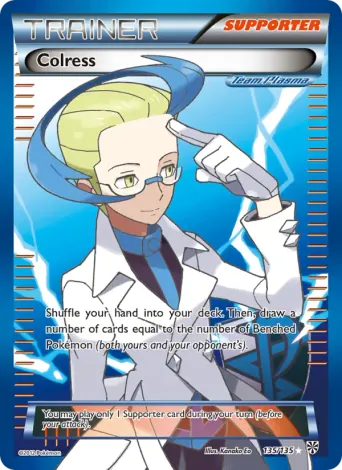 Colress Pokémon card #135