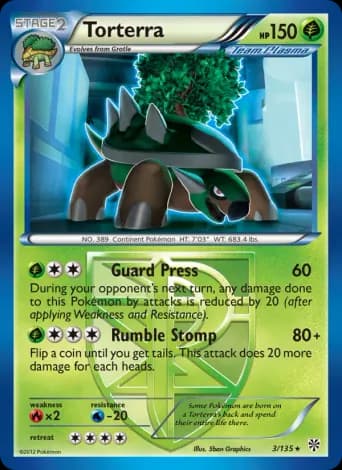 Torterra Pokémon card #3