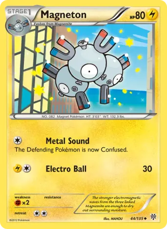 Magneton Pokémon card #44