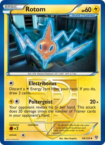 Rotom Pokémon card #49