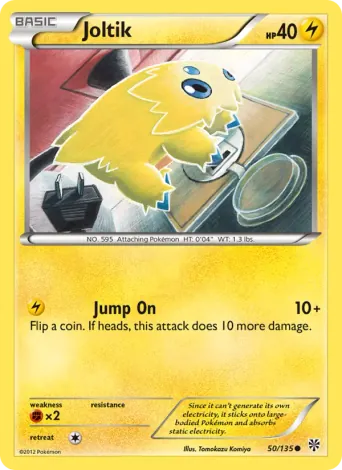 Joltik Pokémon card #50