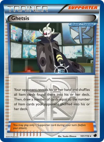 Ghetsis Pokémon card #101