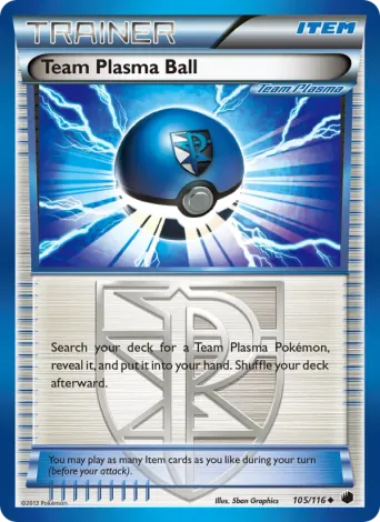 Team Plasma Ball Pokémon card #105