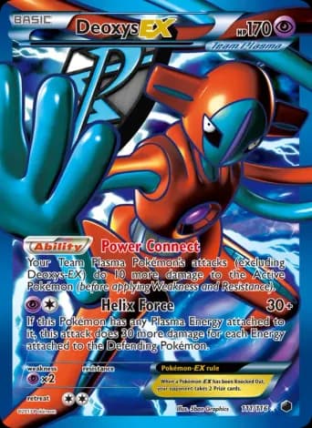 Deoxys-EX Pokémon card #111