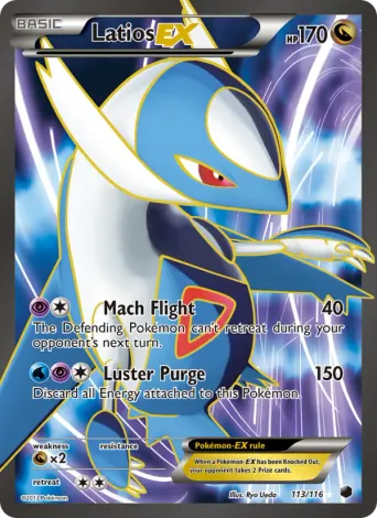 Latios-EX Pokémon card #113
