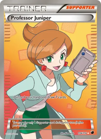 Professor Juniper Pokémon card #116