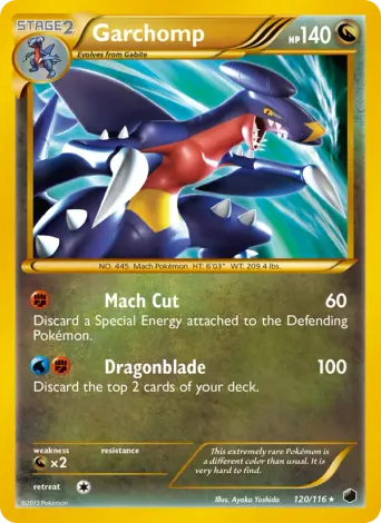 Garchomp Pokémon card #120