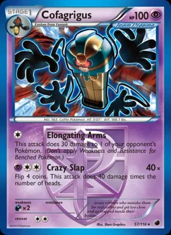 Cofagrigus Pokémon card #57