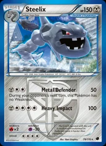 Steelix Pokémon card #79