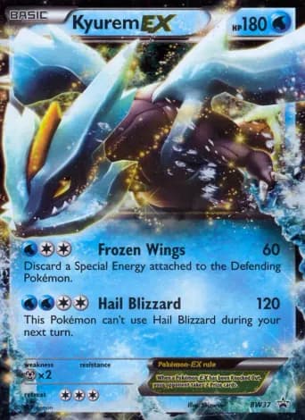 Kyurem-EX Pokémon card #BW37