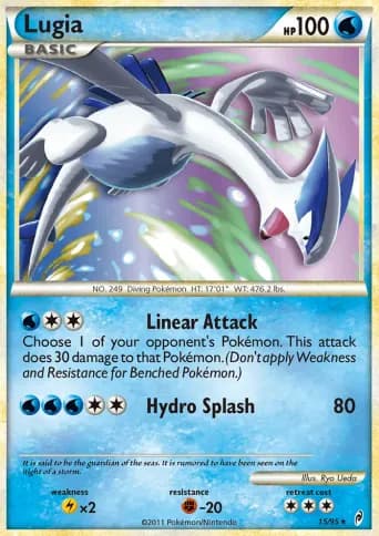 Lugia Pokémon card #15