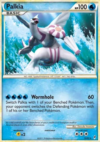 Palkia Pokémon card #19