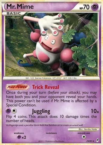 Mr. Mime Pokémon card #29