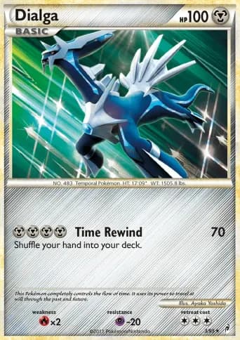Dialga Pokémon card #3