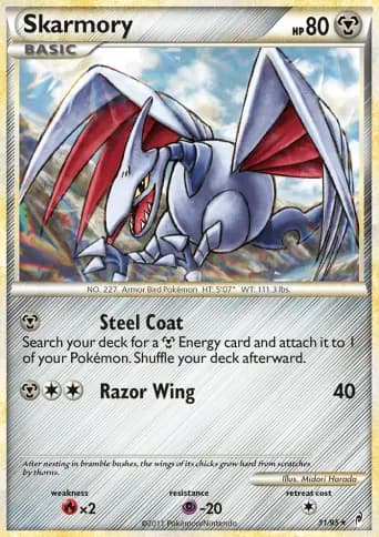 Skarmory Pokémon card #31