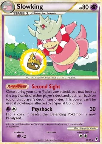 Slowking Pokémon card #32
