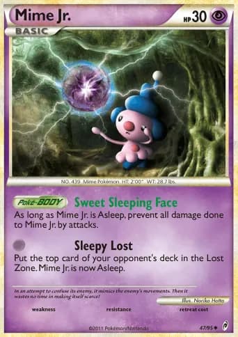 Mime Jr. Pokémon card #47