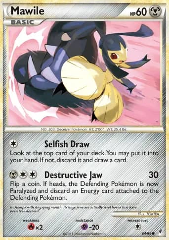 Mawile Pokémon card #64