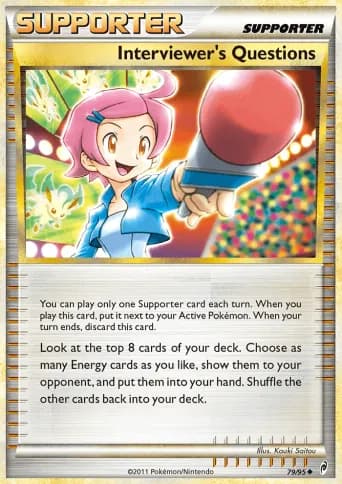 Interviewer's Questions Pokémon card #79
