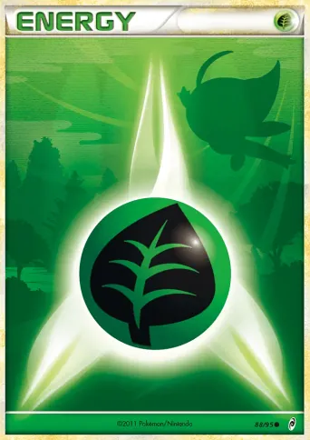 Grass Energy Pokémon card #88