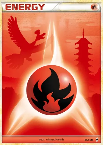 Fire Energy Pokémon card #89
