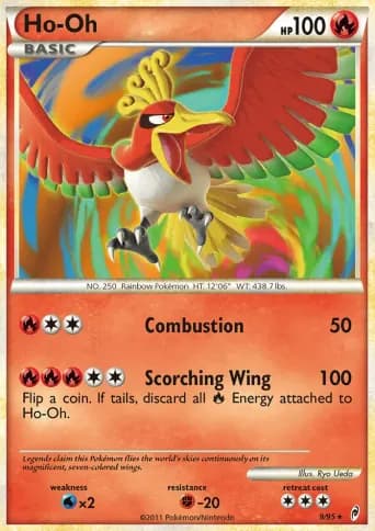 Ho-Oh Pokémon card #9