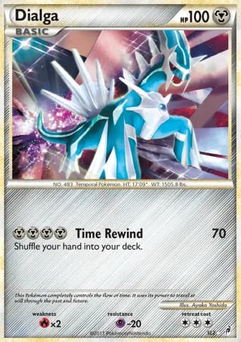 Dialga Pokémon card #SL2
